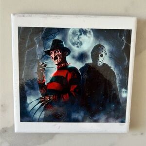 Horror Movie Character Art Tile